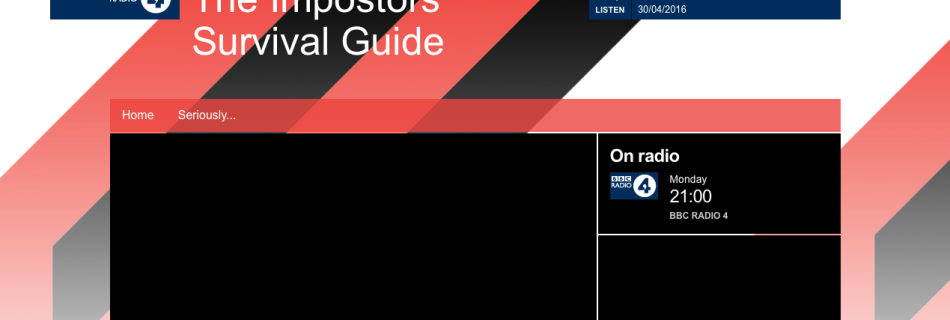 BBC Radio 4 - The Imposters' Survival Guide