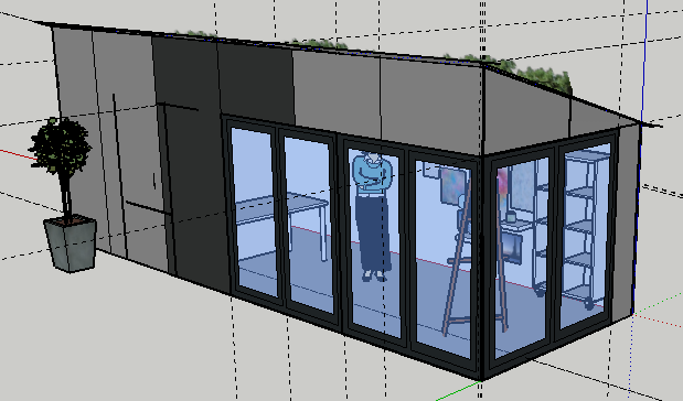 New Studio Sketch Up Design