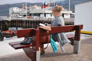 Nicki MacRae Art - Sketching in Ullapool