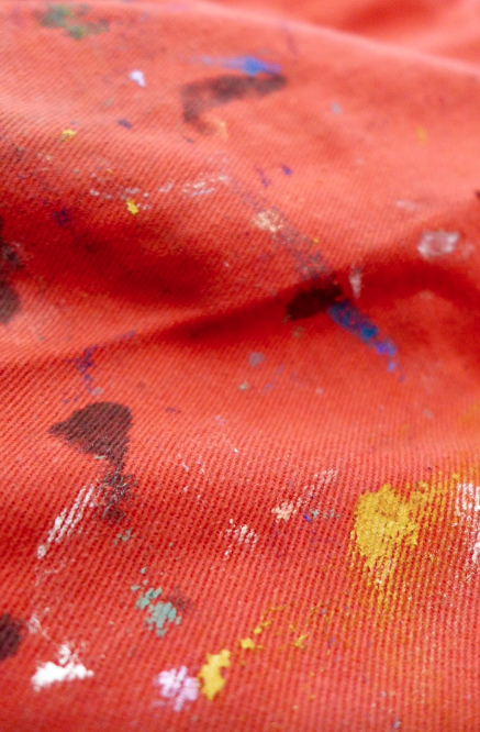 Nicki MacRae Art - paint stained clothes