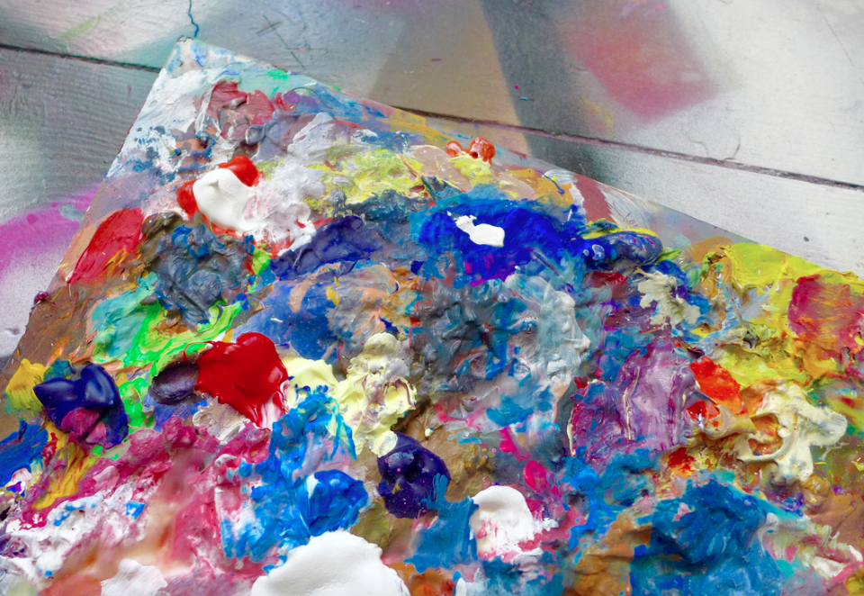 Nicki MacRae Art - Paint Palette