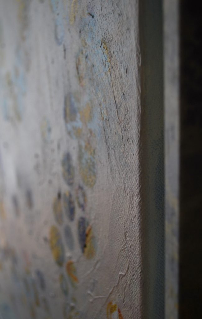 'Dots 22' abstract painting by Nicki MacRae