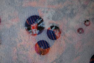 'Dots 26' abstract painting by Nicki MacRae