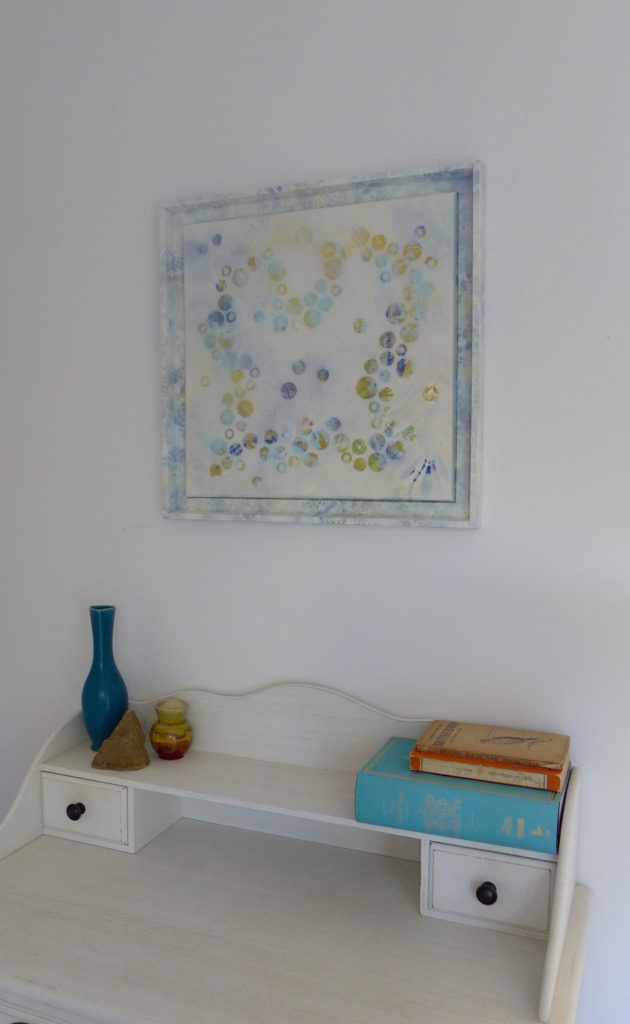'Dots 22' abstract painting by Nicki MacRae