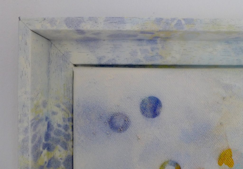 'Dots 22' abstract painting by Nicki MacRae