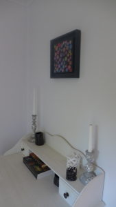 'Dots 17' abstract painting by Nicki MacRae