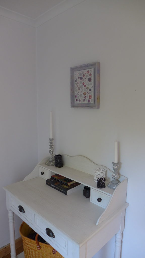 'Dots 14' abstract painting by Nicki MacRae