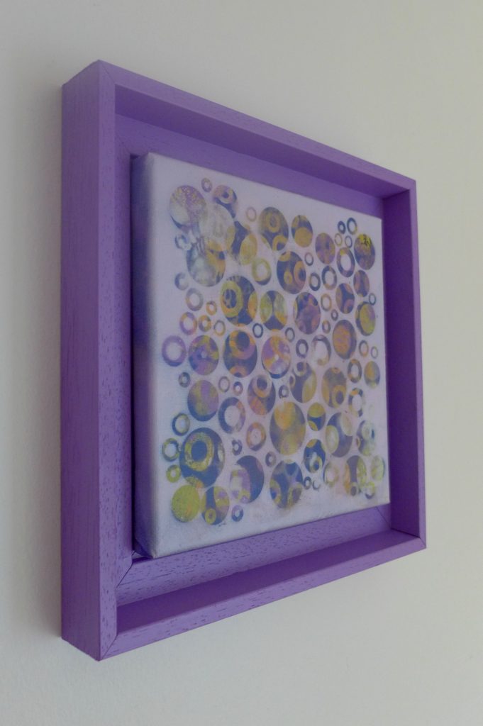 'Dots 10' abstract painting by Nicki MacRae
