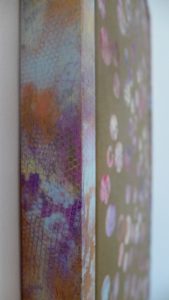 'Dots 25' abstract painting by Nicki MacRae