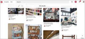 Nicki MacRae Art - Pinterest Ideas for New Art Studio