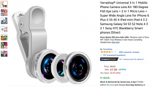 Mobile Phone Lens Kit || Nicki MacRae Art BLOG