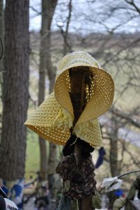 Easter hat at the Clootie Well