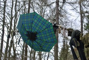 Umbrella at the Clootie Well